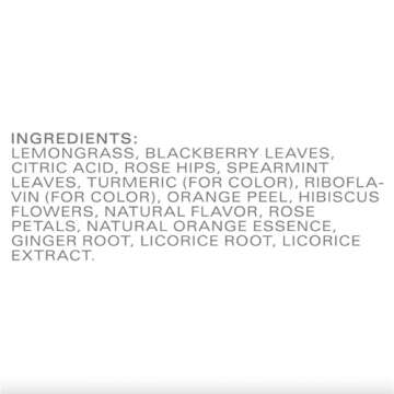 Tazo Wild Sweet Orange Herbal Tea - Refreshing and Caffeine-Free