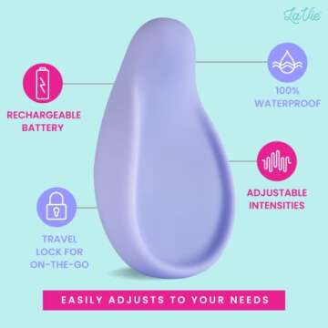 LaVie Warming Lactation Massager for Effective Milk Flow