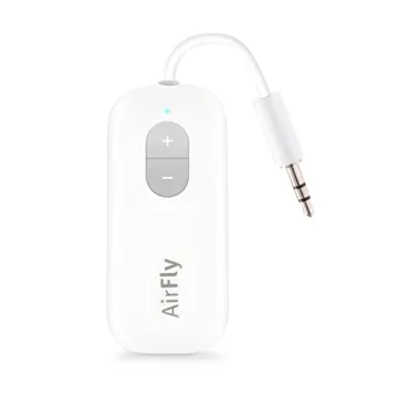 Twelve South AirFly SE Audio Streaming for TV/Airplane to Wireless Headphones – Wireless Adapter f...