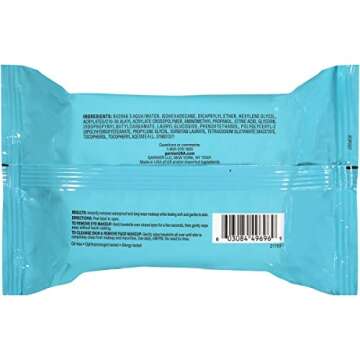 Garnier Micellar Facial Cleanser & Makeup Remover Wipes for Waterproof Makeup 25 Count