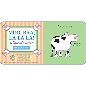 Moo, Baa, La La La! Fun Animal Sounds Board Book
