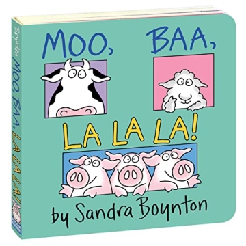 Moo, Baa, La La La! Fun Animal Sounds Board Book