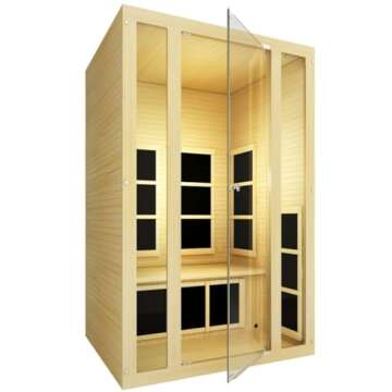 JNH Lifestyles Joyous Low EMF Infrared Sauna 2 Person