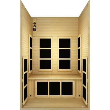 JNH Lifestyles Joyous Low EMF Infrared Sauna 2 Person