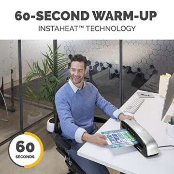 Fellowes Saturn 3i 95 Thermal Laminator: Fast, Reliable Lamination for All
