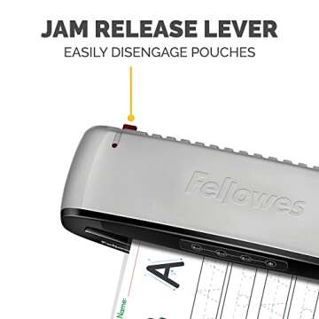 Fellowes Saturn 3i 95 Laminator for Fast, Efficient Use