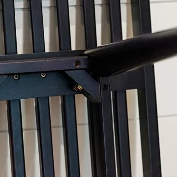 Stylish Plank+Beam Mid-Century Double Wood Entryway Bench