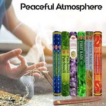 HEM Assorted Hexa Combo Incense Sticks for Serenity