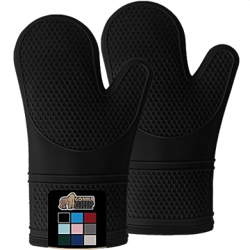 BPA-Free Silicone Oven Mitts: Ultimate Heat Resistant Kitchen Essential