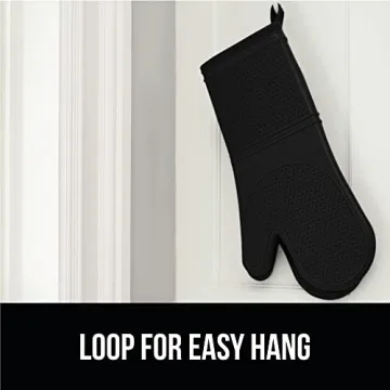 BPA-Free Silicone Oven Mitts Heat Resistant Kitchen Essential