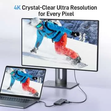 Acer USB C Docking Station 9 in 1 with HDMI & Fast Charging