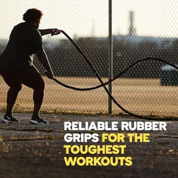 TRX Training Battle Rope for Strength & Cardio Workouts