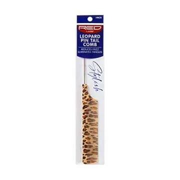 Red by Kiss Pintail Combs for Frizz Control & Styling
