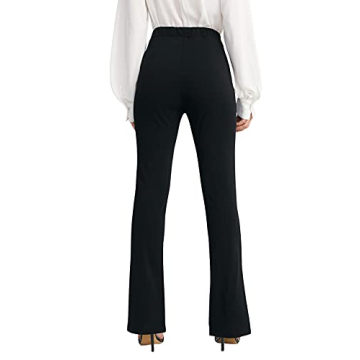 Elegant High Waist Flare Leg Pants for Women