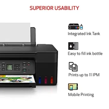 Canon G3270 Wireless All-in-One Inkjet Printer