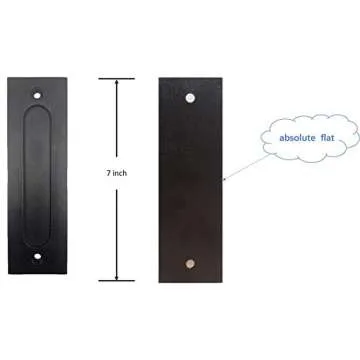 Heavy Duty Fpz-bd Barn Door Finger Pull Set Easy Install