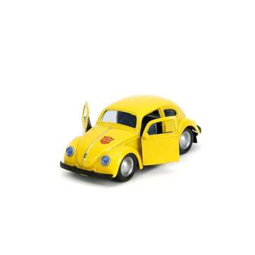 Transformers 1:32 G1 Bumblebee Volkswagen Beetle Die-Cast Car, Toys for Kids and Adults