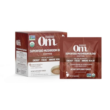 OM Mushroom Superfood Coffee for Energy and Focus