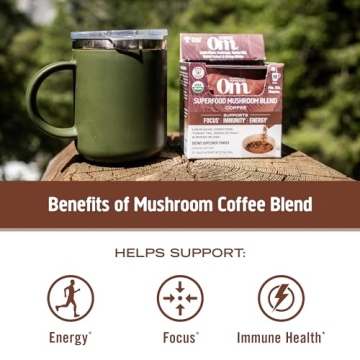 OM Mushroom Superfood Coffee for Energy and Focus