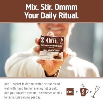 OM Mushroom Superfood Coffee for Energy and Focus