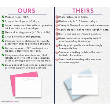 Personalized Stationery Set for Stylish Note Sending