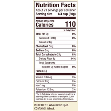 Bob's Red Mill Spelt Flour Nutritious Baking 22 Oz