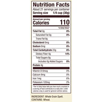 Bob's Red Mill Spelt Flour Nutritious Baking 22 Oz