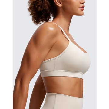 CRZ YOGA Butterluxe Women’s Y Back Sports Bra - Comfort & Style