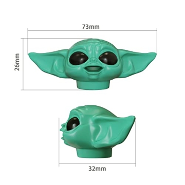 Cute Baby Yoda Toothpaste Topper for Star Wars Fans