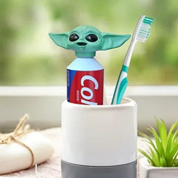 Cute Baby Yoda Toothpaste Topper for Star Wars Fans