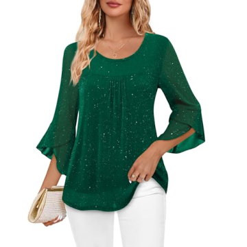 Bebonnie Elegant Blouse for Women - Fashionable Fall Tops