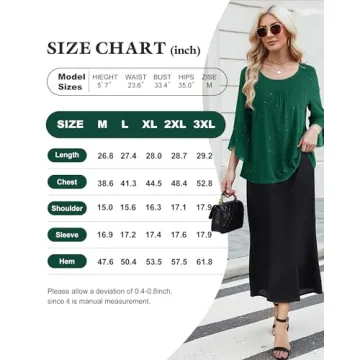 Bebonnie Elegant Blouse for Women - Fashionable Fall Tops