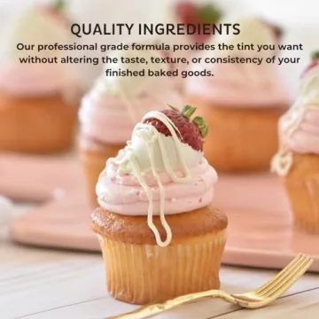 Vibrant Chefmaster Liqua-Gel Food Coloring - 12 Pack