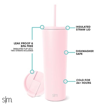Simple Modern Insulated Tumbler for Hot and Cold Drinks