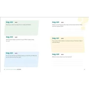 Question a Day Journal for Kids: 365 Days to Capture Memories and Express Yourself