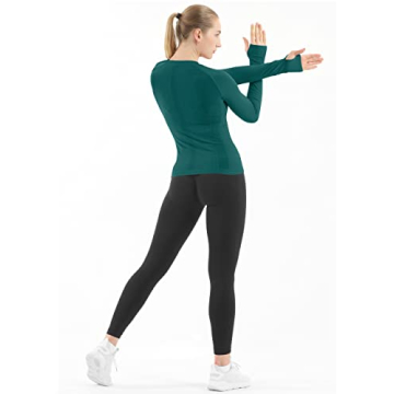 Breathable Long Sleeve Athletic Top for Women