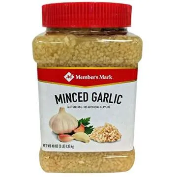 Member's Mark Minced Garlic - 48 Ounce Flavorful Convenience