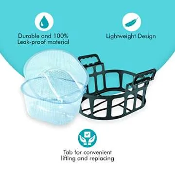 Footsie Bath Liners, Original Disposable Pedicure Spa Liners, 100 Count