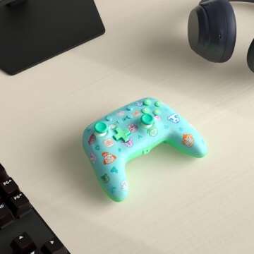 PowerA Enhanced Wired Controller for Nintendo Switch - Animal Crossing