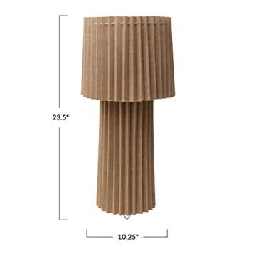 Bloomingville Jute and Metal Lamp – Modern Vintage Design