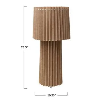 Bloomingville Jute and Metal Lamp – Modern Vintage Design