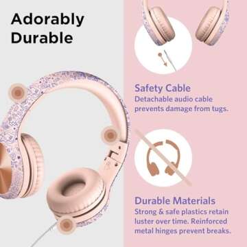 LilGadgets Connect+ Pro Kids Headphones with Microphone