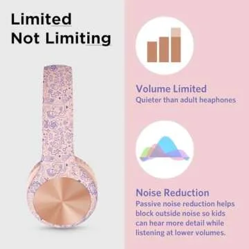 LilGadgets Connect+ Pro Kids Headphones with Microphone