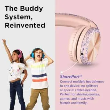 LilGadgets Connect+ Pro Kids Headphones with Microphone