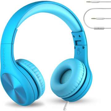 Connect+ Pro Kids Headphones with SharePort - Blue