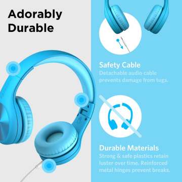 Connect+ Pro Kids Headphones with SharePort - Blue