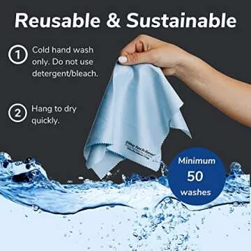 Elite Tech Gear Microfiber Cloth 4-Pack for Easy Cleaning