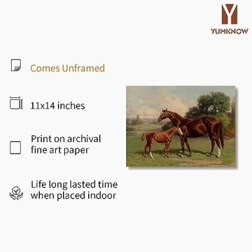 Rustic Farmhouse Wall Art - 11x14" Vintage Decor