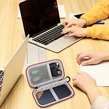 Lacdo Hard Protective Case for SanDisk SSDs - Travel Ready