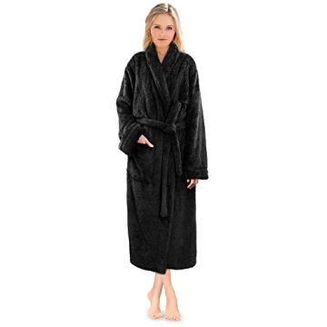 Soft and Stylish PAVILIA Women's Plush Robe for Comfort